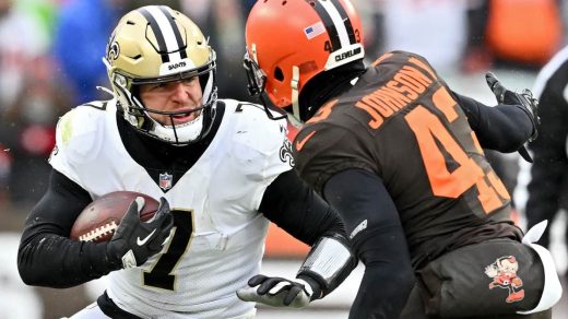 Cleveland Browns Vs New Orleans Saints Match Player Stats