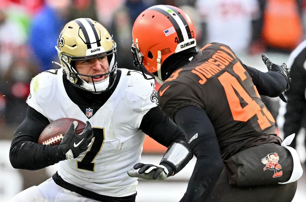 Cleveland Browns Vs New Orleans Saints Match Player Stats